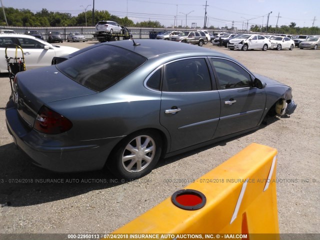 2G4WC582161224553 - 2006 BUICK LACROSSE CX Light Blue photo 4