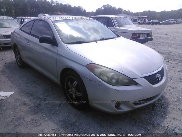 4T1CA38P84U026370 - 2004 TOYOTA CAMRY SOLARA SE/SLE SILVER photo 1