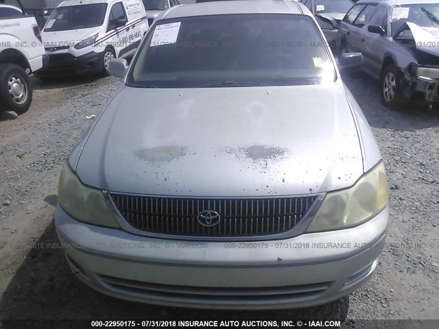 4T1BF28B11U176490 - 2001 TOYOTA AVALON XL/XLS GRAY photo 6