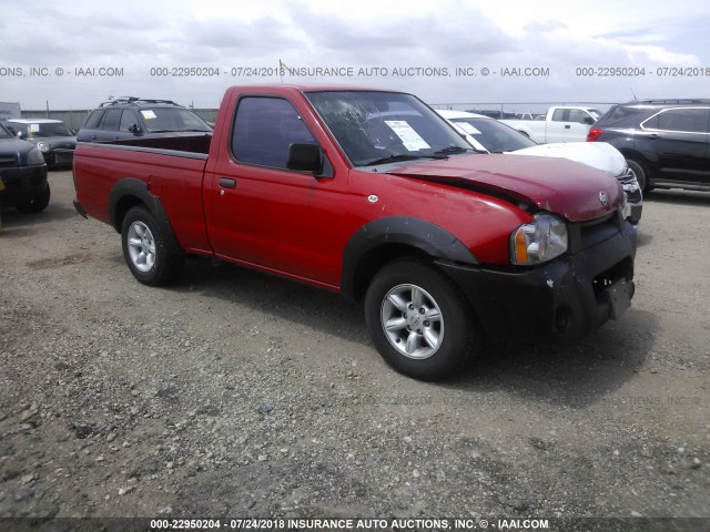 1N6DD21S21C304865 - 2001 NISSAN FRONTIER XE RED photo 1