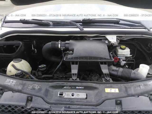 WDYPE7CC6C5642894 - 2012 FREIGHTLINER Sprinter 2500 WHITE photo 10