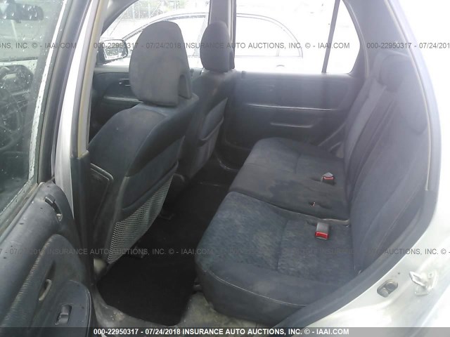 SHSRD785X6U427709 - 2006 HONDA CR-V LX SILVER photo 8