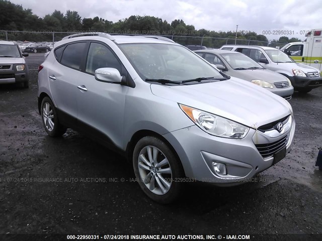 KM8JU3AC1AU064881 - 2010 HYUNDAI TUCSON GLS/LIMITED GRAY photo 1