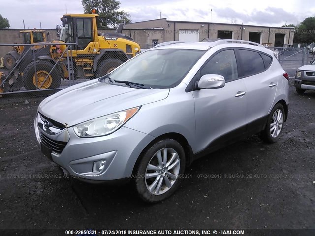 KM8JU3AC1AU064881 - 2010 HYUNDAI TUCSON GLS/LIMITED 灰色 照片 2