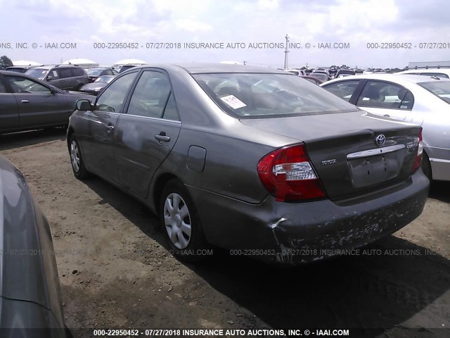 4T1BE32K23U687193 - 2003 TOYOTA CAMRY LE/XLE/SE Qəhvəyi foto 3