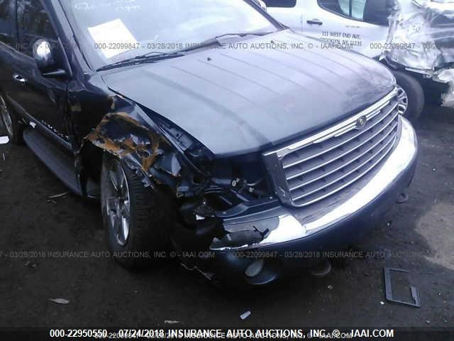 1A8HW58238F132594 - 2008 CHRYSLER ASPEN LIMITED BLUE photo 6