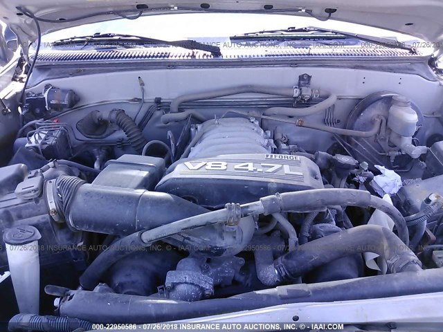 5TBBT441X3S434558 - 2003 TOYOTA TUNDRA ACCESS CAB SR5 SILVER photo 10