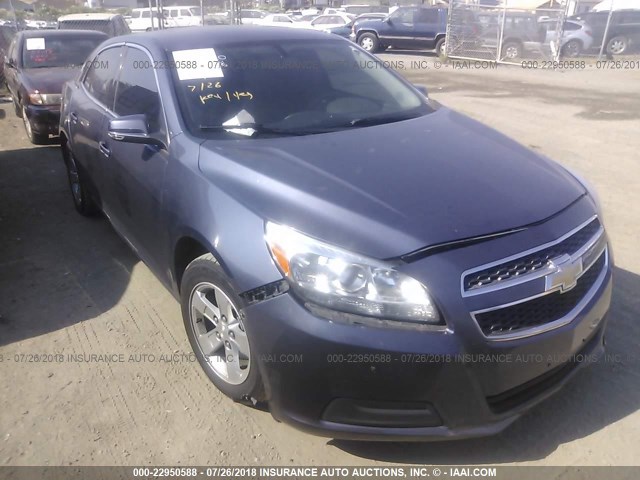 1G11C5SAXDF245320 - 2013 CHEVROLET MALIBU 1LT BLUE photo 1