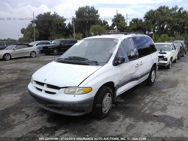 2B4GP4532YR635031 - 2000 DODGE CARAVAN SE/SPORT WHITE photo 2