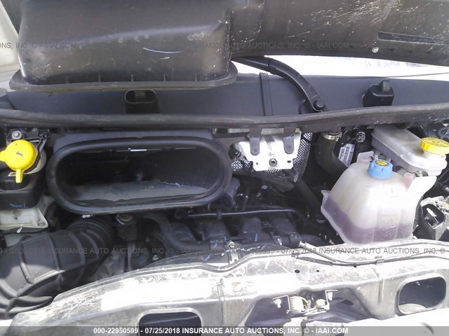 3C6TRVAGXHE545936 - 2017 RAM PROMASTER 1500 1500 STANDARD WHITE photo 10