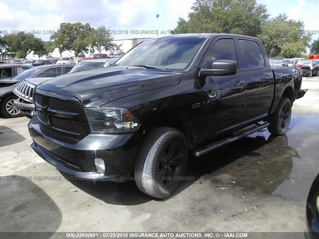 1C6RR7KT5FS680432 - 2015 RAM 1500 ST BLACK photo 2