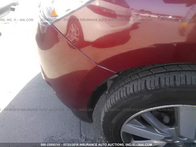 5N1AR2MN9DC656645 - 2013 NISSAN PATHFINDER S/SV/SL/PLATINUM 红色 照片 6
