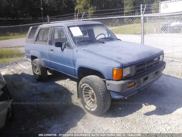 JT4RN62D1G0014026 - 1986 TOYOTA 4RUNNER RN60 BLUE photo 1