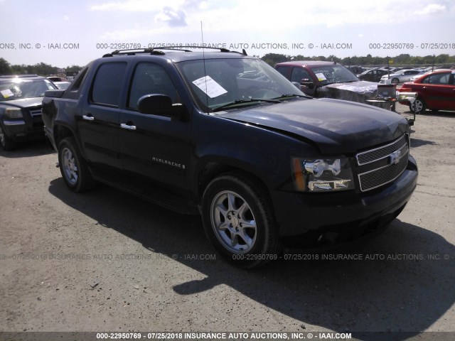 3GNEC12J07G116773 - 2007 CHEVROLET AVALANCHE C1500 Dark Blue photo 1