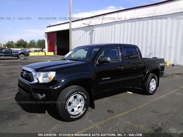 3TMLU4EN5FM166324 - 2015 TOYOTA TACOMA DOUBLE CAB/TRD PRO BLACK photo 6