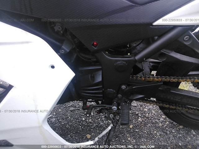 JKAEXMJ199DA25966 - 2009 KAWASAKI EX250 J WHITE photo 9