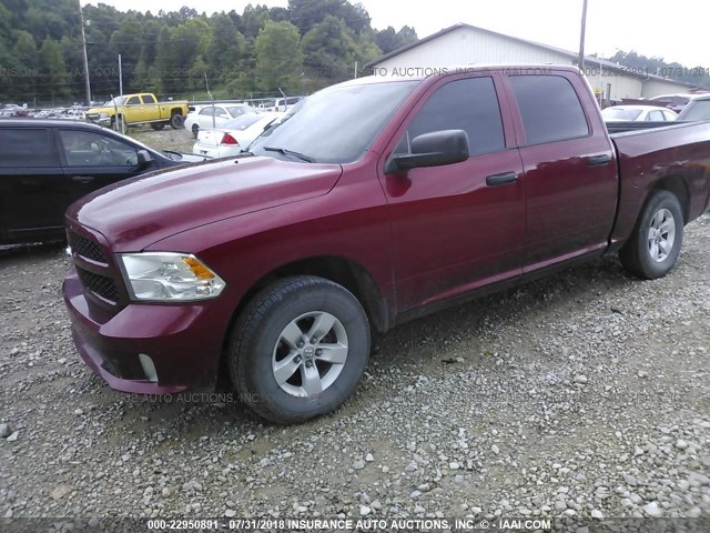 1C6RR7KT7DS677044 - 2013 RAM 1500 ST RED photo 2