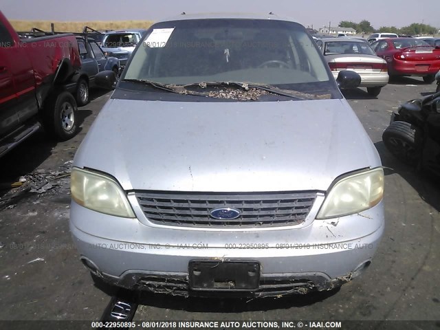 2FMZA574X1BB83221 - 2001 FORD WINDSTAR SE SPORT SILVER photo 6