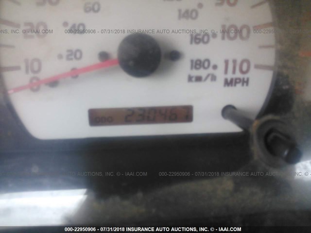 5TEHN72N71Z868052 - 2001 TOYOTA TACOMA DOUBLE CAB ოქროსფერი ფოტო 7