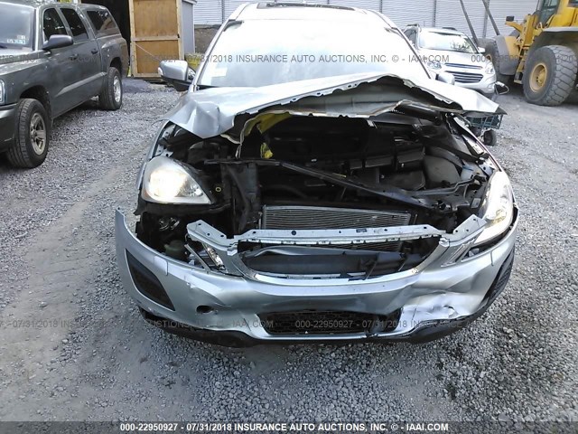 YV4902DZ2C2297810 - 2012 VOLVO XC60 T6 SILVER photo 6