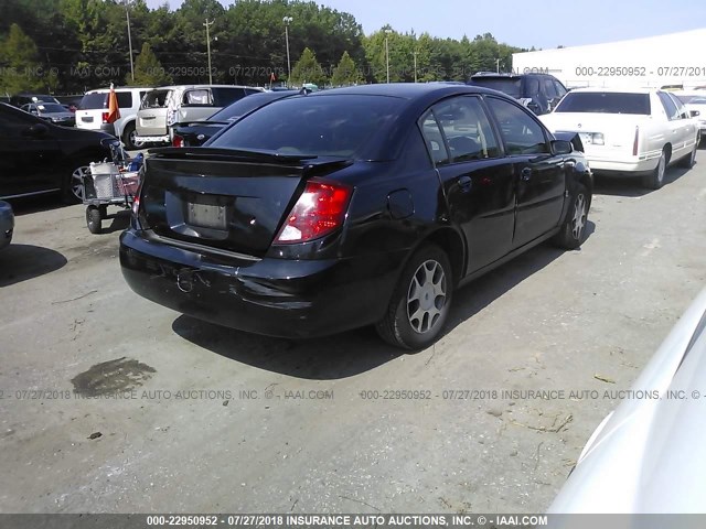 1G8AJ54F25Z119548 - 2005 SATURN ION LEVEL 2 黑色 照片 4