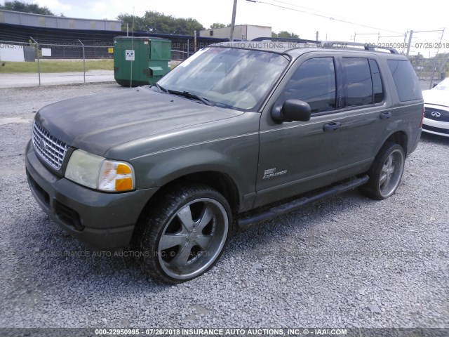 1FMZU63K94UB45821 - 2004 FORD EXPLORER XLT/XLT SPORT/NBX 绿色 照片 2