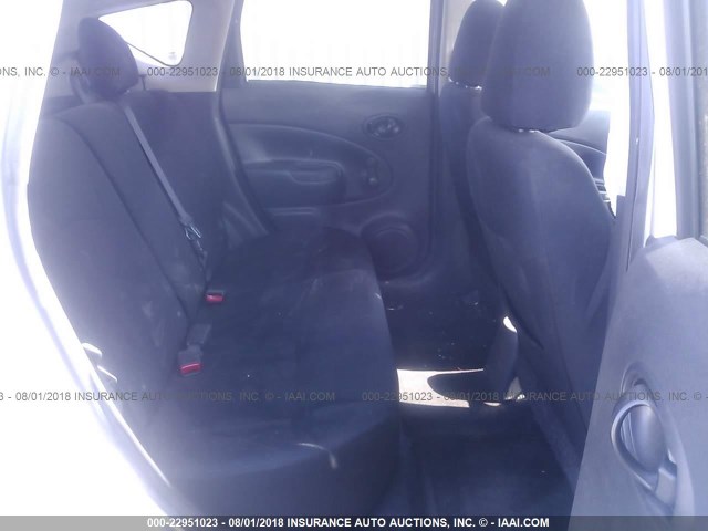 3N1CE2CPXFL372625 - 2015 NISSAN VERSA NOTE S/S PLUS/SV/SL/SR SILVER photo 8