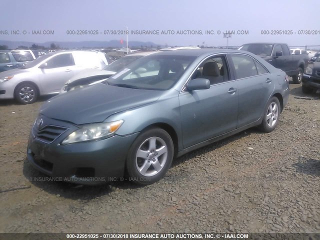 4T1BF3EK0AU566071 - 2010 TOYOTA CAMRY SE/LE/XLE 绿色 照片 2