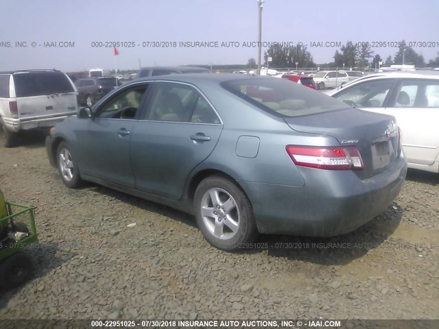 4T1BF3EK0AU566071 - 2010 TOYOTA CAMRY SE/LE/XLE 绿色 照片 3