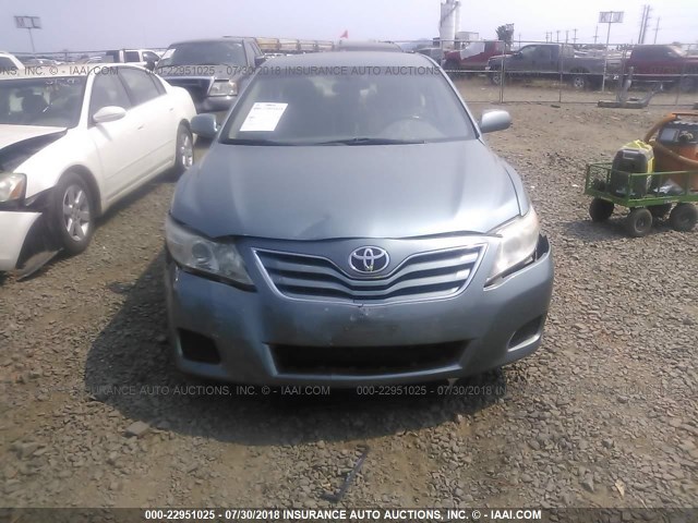 4T1BF3EK0AU566071 - 2010 TOYOTA CAMRY SE/LE/XLE 绿色 照片 6