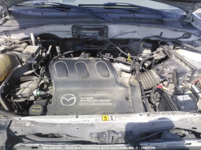 4F2CU09162KM66083 - 2002 MAZDA TRIBUTE LX/ES 灰色 照片 10