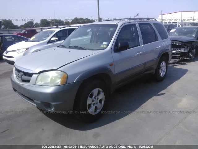 4F2CU09162KM66083 - 2002 MAZDA TRIBUTE LX/ES 灰色 照片 2