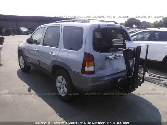 4F2CU09162KM66083 - 2002 MAZDA TRIBUTE LX/ES GRAY photo 3