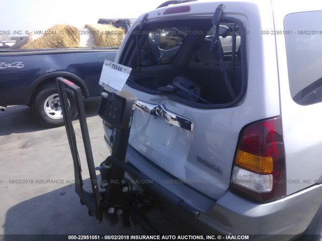 4F2CU09162KM66083 - 2002 MAZDA TRIBUTE LX/ES 灰色 照片 6