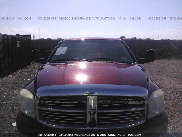 3D7KS28A38G122148 - 2008 DODGE RAM 2500 ST/SLT 红色 照片 6