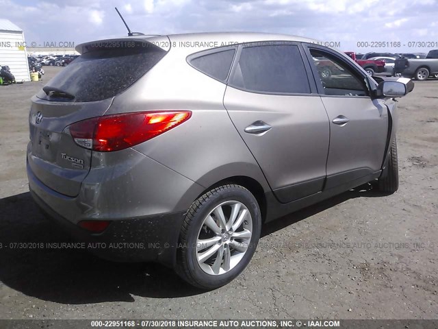 KM8JU3AC0BU227134 - 2011 HYUNDAI TUCSON GLS/LIMITED 灰色 照片 4