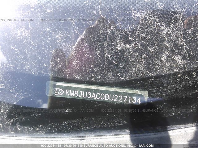 KM8JU3AC0BU227134 - 2011 HYUNDAI TUCSON GLS/LIMITED 灰色 照片 9