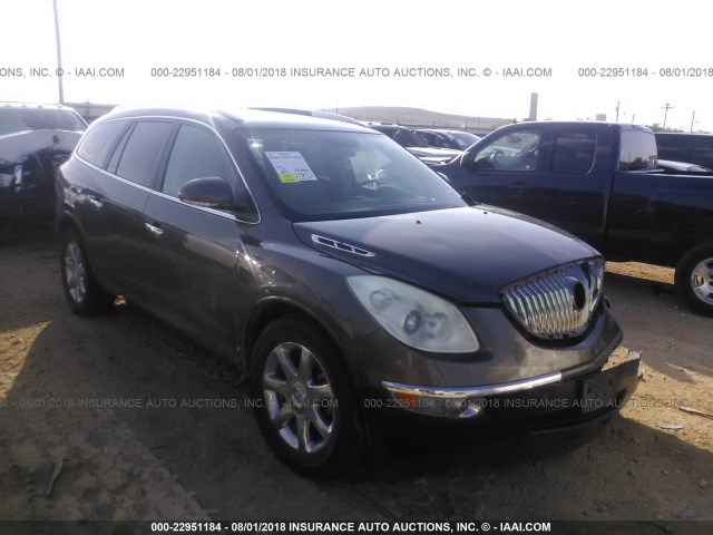 5GAER23D29J112670 - 2009 BUICK ENCLAVE CXL Marron photo 1