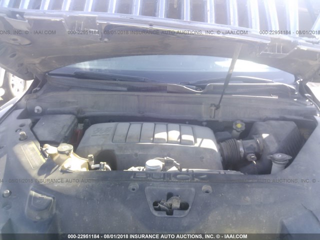 5GAER23D29J112670 - 2009 BUICK ENCLAVE CXL Marron photo 10