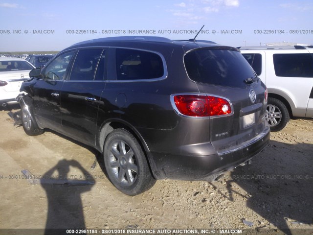 5GAER23D29J112670 - 2009 BUICK ENCLAVE CXL Marron photo 3