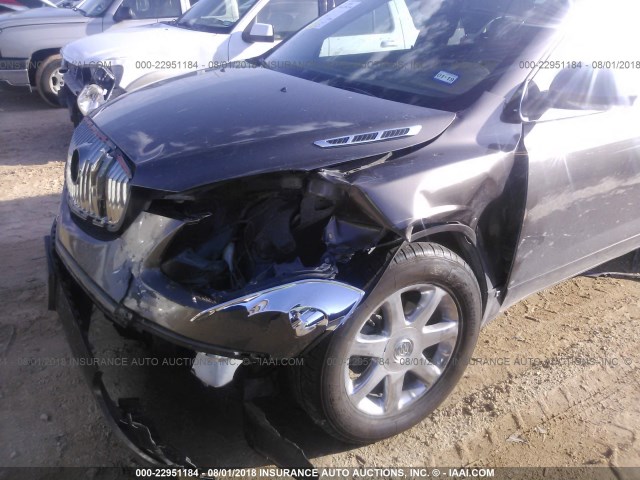 5GAER23D29J112670 - 2009 BUICK ENCLAVE CXL Marron photo 6