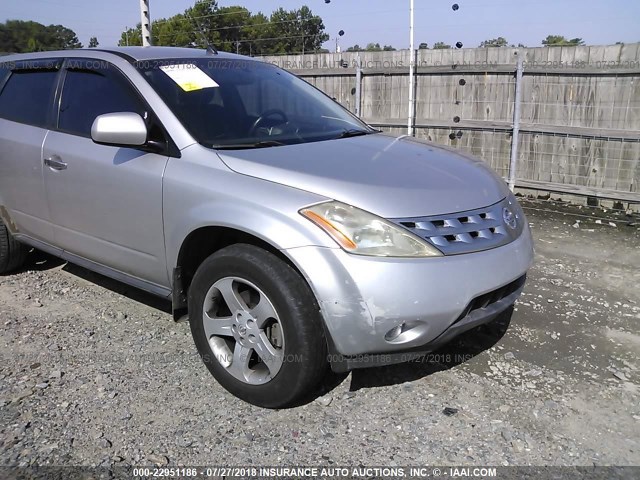 JN8AZ08T53W117068 - 2003 NISSAN MURANO SL/SE SILVER photo 6