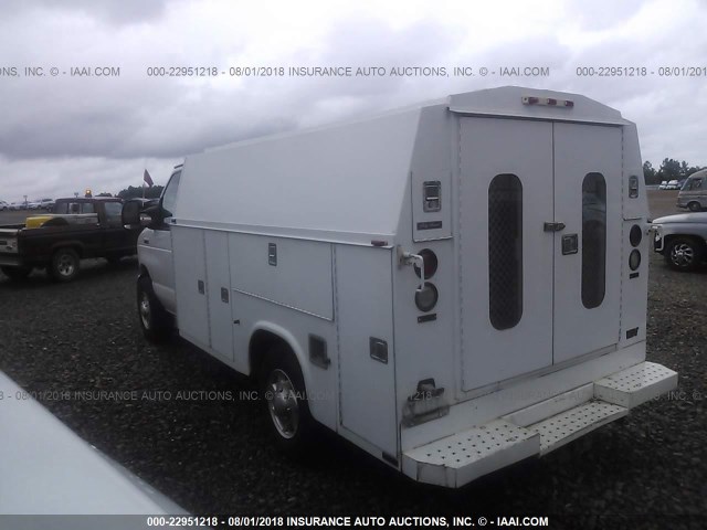 1FDSE35L56HA76558 - 2006 FORD ECONOLINE E350 SUPER DUTY CTWAY VAN 白色 照片 3