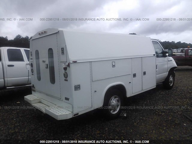 1FDSE35L56HA76558 - 2006 FORD ECONOLINE E350 SUPER DUTY CTWAY VAN 白色 照片 4