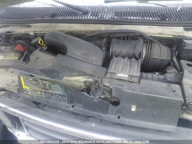 1FDSE35L56HA76558 - 2006 FORD ECONOLINE E350 SUPER DUTY CTWAY VAN 白色 照片 9