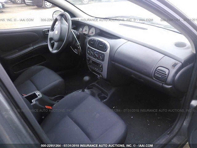 1B3ES56C53D157908 - 2003 DODGE NEON SXT GRAY photo 5