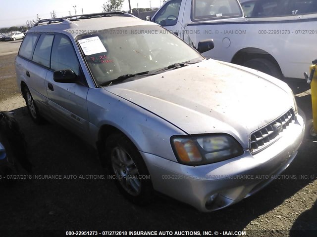 4S3BH675847644610 - 2004 SUBARU LEGACY OUTBACK AWP 银色 照片 1