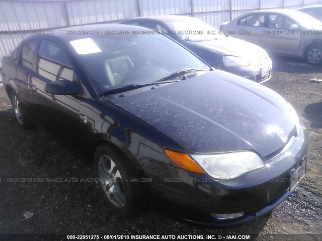 1G8AW12F55Z102949 - 2005 SATURN ION LEVEL 3 BLACK photo 1
