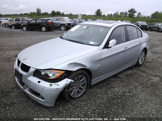 WBAVC73547KP32849 - 2007 BMW 328 XI SULEV SILVER photo 2