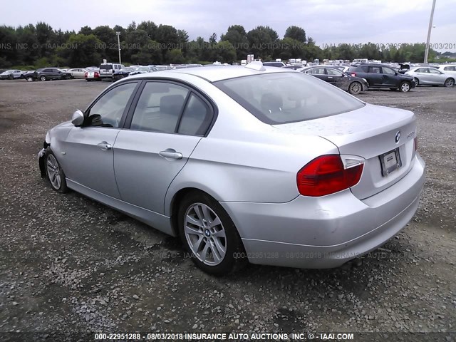 WBAVC73547KP32849 - 2007 BMW 328 XI SULEV SILVER photo 3